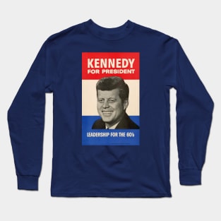 JFK for President 1960 Vintage John F. Kennedy Long Sleeve T-Shirt